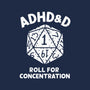 Roll For Concentration-None-Adjustable Tote-Bag-Aarons Art Room