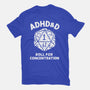 Roll For Concentration-Womens-Fitted-Tee-Aarons Art Room
