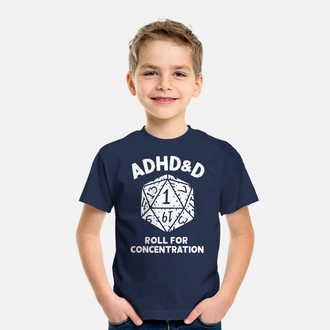 Roll For Concentration-Youth-Basic-Tee-Aarons Art Room