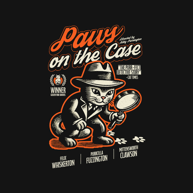 Paws On The Case-None-Glossy-Sticker-Herk Up Tees