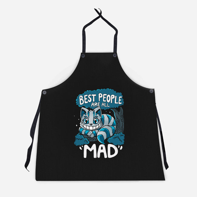 Best People Are All Mad-Unisex-Kitchen-Apron-Vallina84