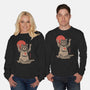 Trash Life Best Life-Unisex-Crew Neck-Sweatshirt-eduely