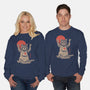 Trash Life Best Life-Unisex-Crew Neck-Sweatshirt-eduely