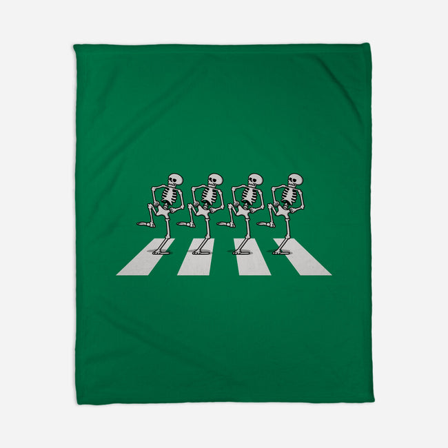 Bony Road-None-Fleece-Blanket-Raffiti