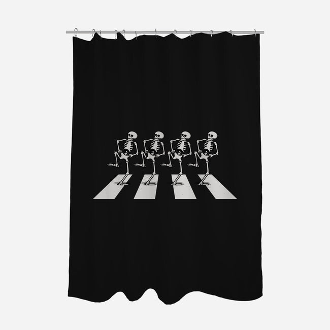 Bony Road-None-Polyester-Shower Curtain-Raffiti