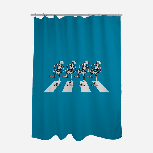 Bony Road-None-Polyester-Shower Curtain-Raffiti