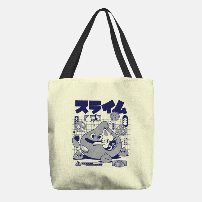 Slime Anatomy-None-Basic Tote-Bag-ilustrata