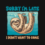 Not So Sorry Sloth-Unisex-Crew Neck-Sweatshirt-momma_gorilla