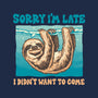 Not So Sorry Sloth-Unisex-Crew Neck-Sweatshirt-momma_gorilla