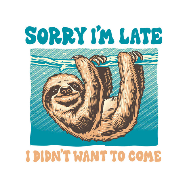 Not So Sorry Sloth-None-Basic Tote-Bag-momma_gorilla