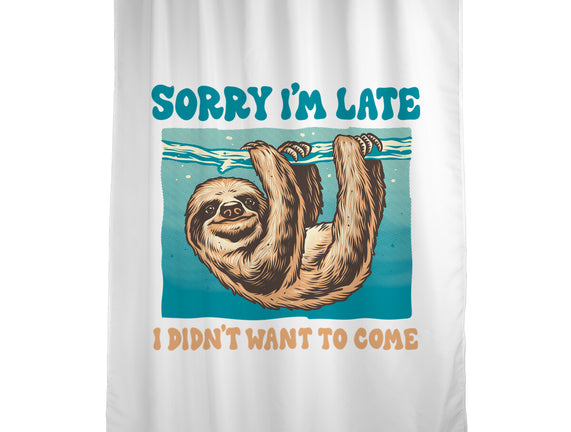 Not So Sorry Sloth