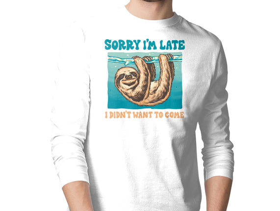 Not So Sorry Sloth