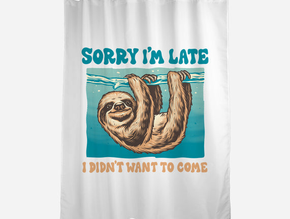 Not So Sorry Sloth