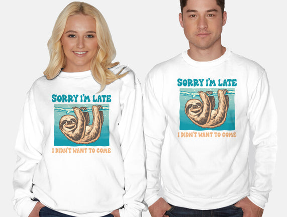 Not So Sorry Sloth