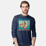 Not So Sorry Sloth-Mens-Long Sleeved-Tee-momma_gorilla