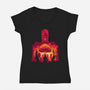 Determined Fate-Womens-V-Neck-Tee-dalethesk8er