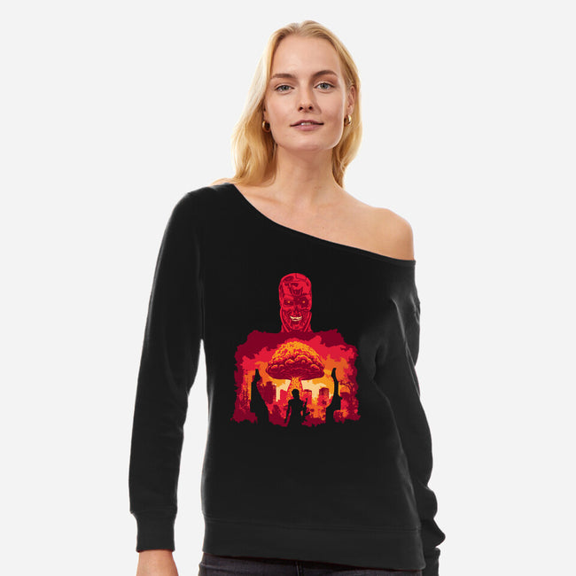 Determined Fate-Womens-Off Shoulder-Sweatshirt-dalethesk8er