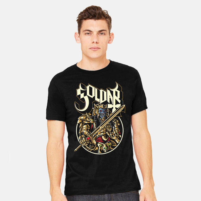Golden Beast-Mens-Heavyweight-Tee-arace