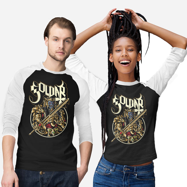 Golden Beast-Unisex-Baseball-Tee-arace