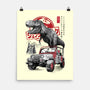 Jurassic Sumi-e-None-Matte-Poster-DrMonekers