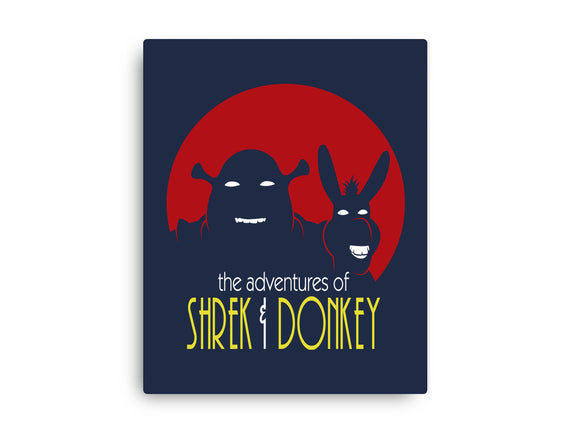 Adventures Of Shrek And Donkey