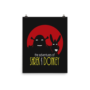 Adventures Of Shrek And Donkey