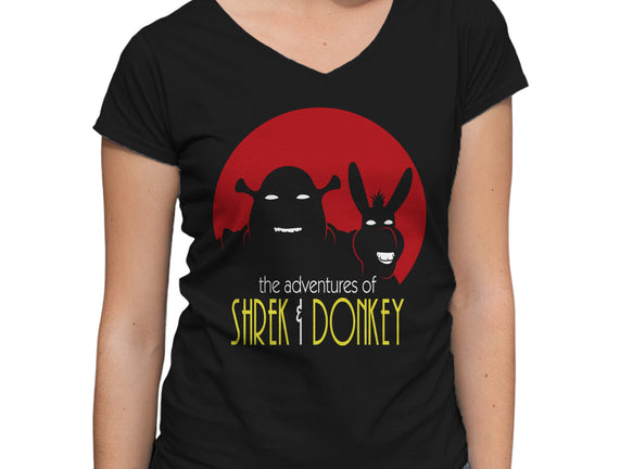 Adventures Of Shrek And Donkey