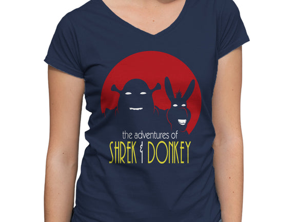 Adventures Of Shrek And Donkey