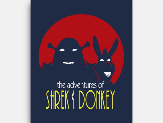 Adventures Of Shrek And Donkey