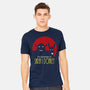 Adventures Of Shrek And Donkey-Mens-Heavyweight-Tee-jasesa
