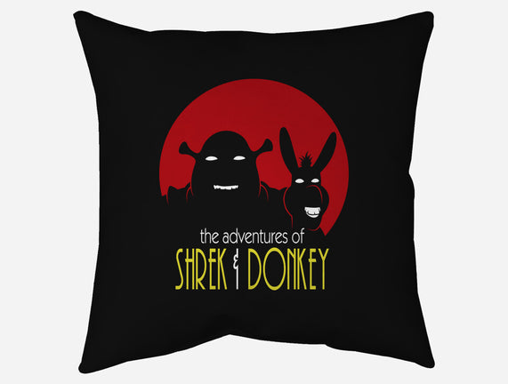 Adventures Of Shrek And Donkey