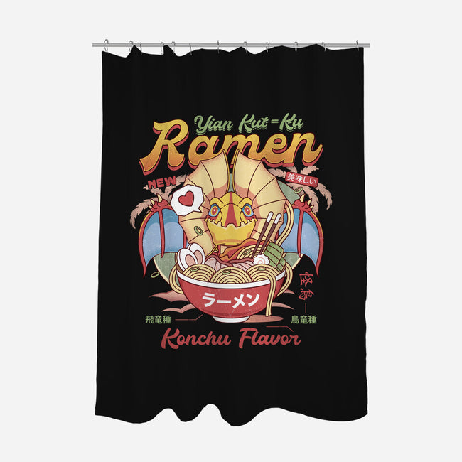 Yian Kut Ku Ramen-None-Polyester-Shower Curtain-LAGELANTEE