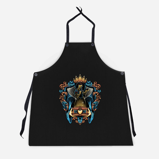 Queens Desire-Unisex-Kitchen-Apron-momma_gorilla