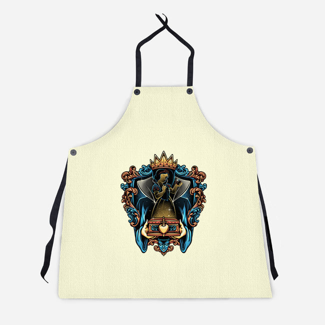 Queens Desire-Unisex-Kitchen-Apron-momma_gorilla