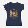 Sons N Posies-Womens-V-Neck-Tee-P1yu5h