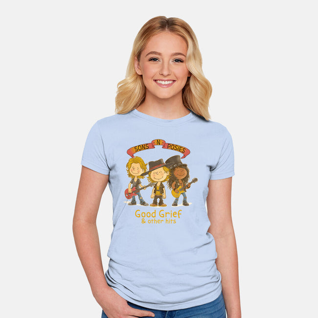 Sons N Posies-Womens-Fitted-Tee-P1yu5h