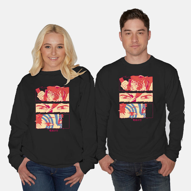 Upper Moon-Unisex-Crew Neck-Sweatshirt-yumie