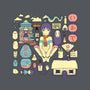 Aways With My Things-Womens-Fitted-Tee-yumie