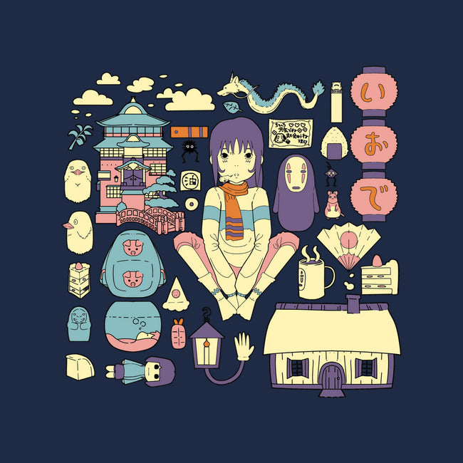 Aways With My Things-Womens-Fitted-Tee-yumie