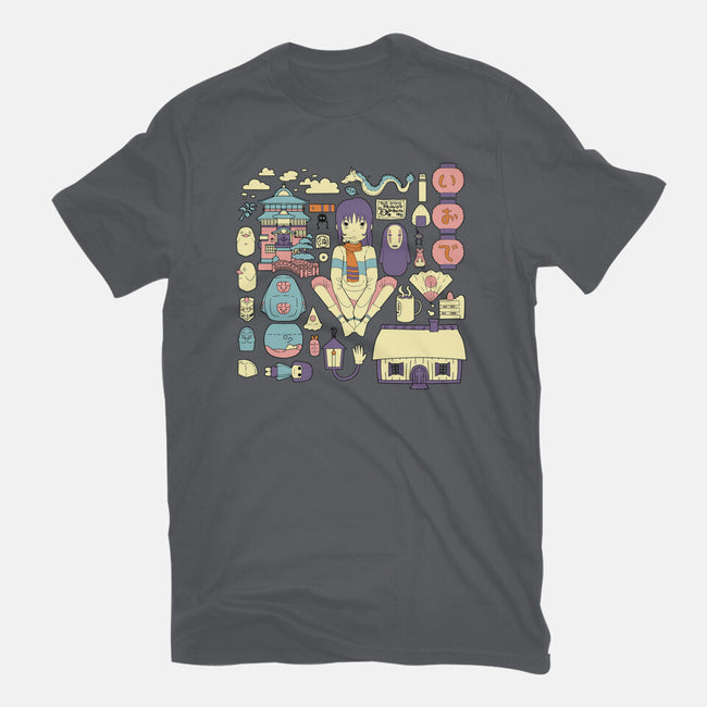 Aways With My Things-Womens-Fitted-Tee-yumie
