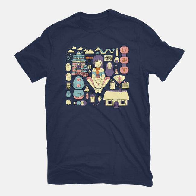 Aways With My Things-Womens-Fitted-Tee-yumie