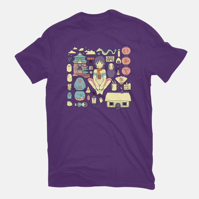 Aways With My Things-Womens-Fitted-Tee-yumie