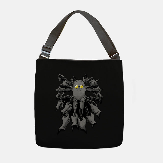 Sakamoto Vs Everybody-None-Adjustable Tote-Bag-spoilerinc