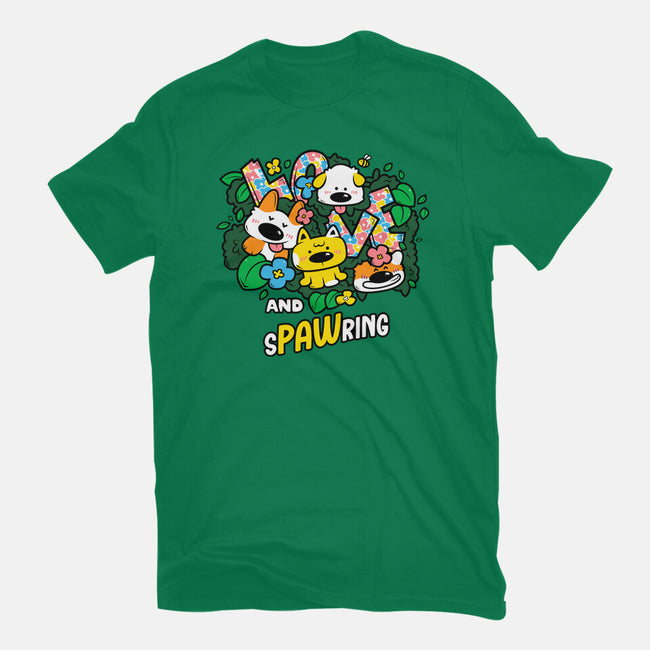 Love And Spawring-Mens-Heavyweight-Tee-krisren28