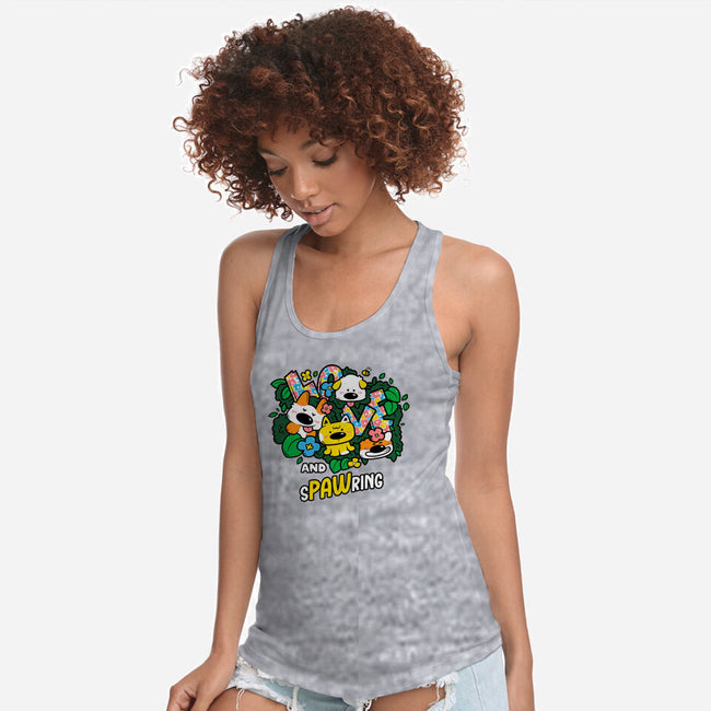 Love And Spawring-Womens-Racerback-Tank-krisren28