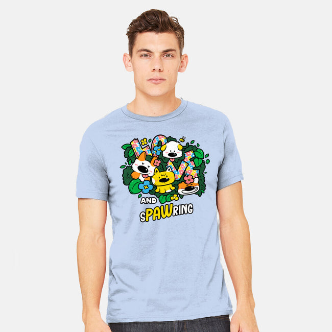 Love And Spawring-Mens-Heavyweight-Tee-krisren28