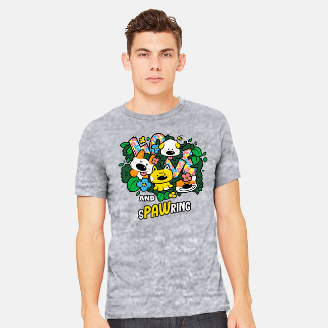 Love And Spawring-Mens-Heavyweight-Tee-krisren28