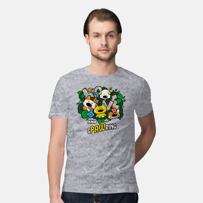 Love And Spawring-Mens-Premium-Tee-krisren28