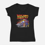 Back To The Races-Womens-V-Neck-Tee-zascanauta