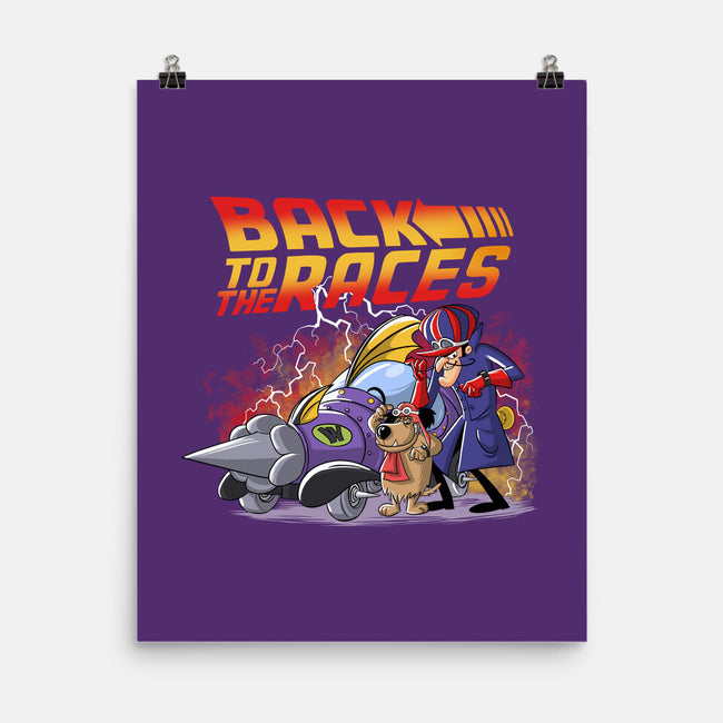 Back To The Races-None-Matte-Poster-zascanauta